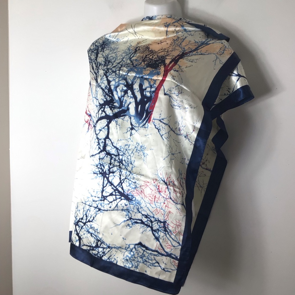 Corciova Artistic Silk Scarf